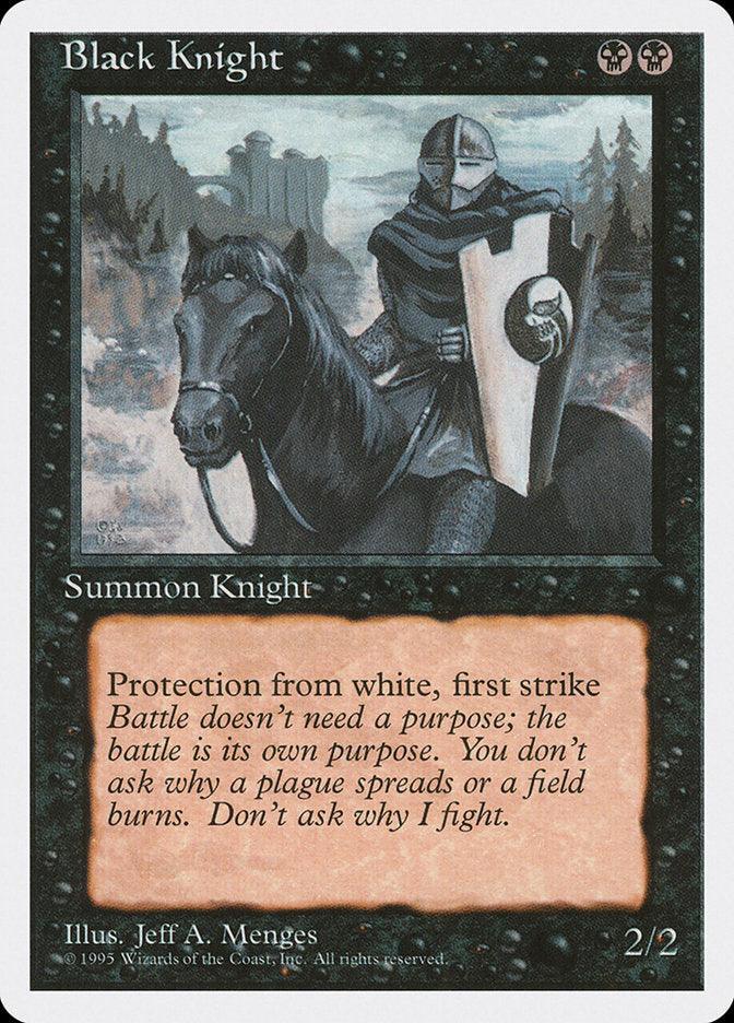 Black Knight [Fourth Edition] - Rocket TCG