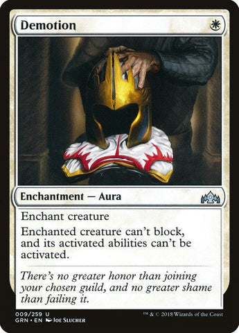 Demotion [Guilds of Ravnica] - Rocket TCG