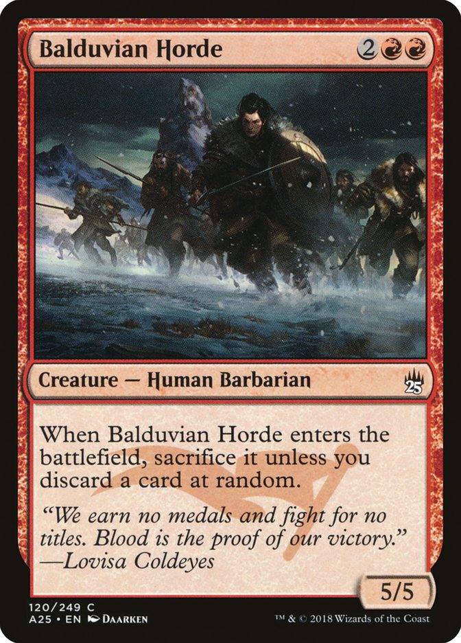 Balduvian Horde [Masters 25] - Rocket TCG