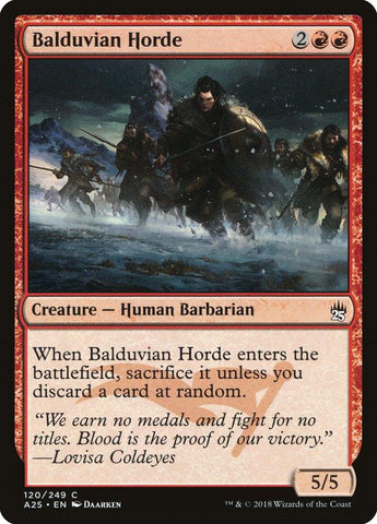 Balduvian Horde [Masters 25] - Rocket TCG