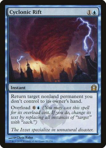 Cyclonic Rift [Return to Ravnica] - Rocket TCG