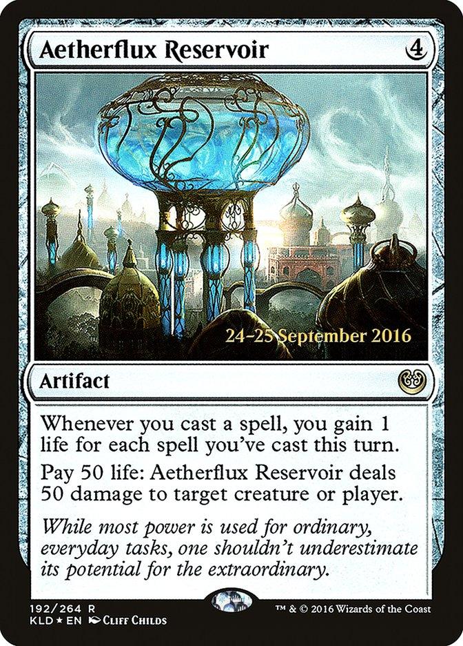 Aetherflux Reservoir [Kaladesh Prerelease Promos] - Rocket TCG