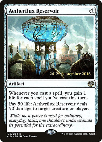 Aetherflux Reservoir [Kaladesh Prerelease Promos] - Rocket TCG