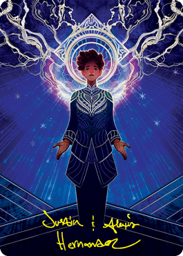 Brainstorm Art Card (Gold-Stamped Signature) [Strixhaven: School of Mages Art Series] - Rocket TCG