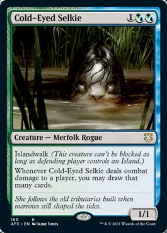 Cold-Eyed Selkie [Dungeons & Dragons: Adventures in the Forgotten Realms Commander] - Rocket TCG