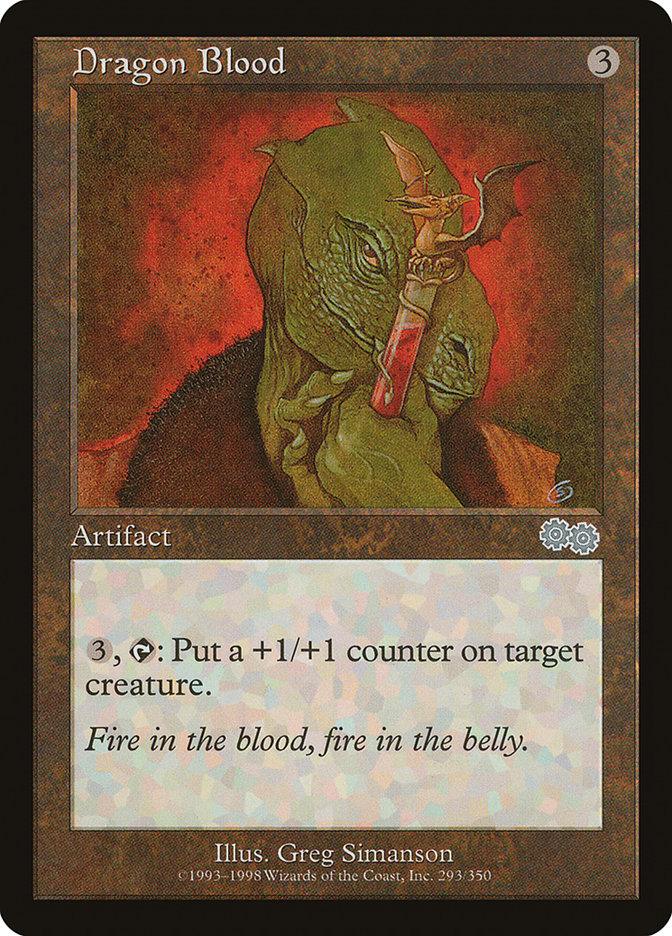 Dragon Blood [Urza's Saga] - Rocket TCG