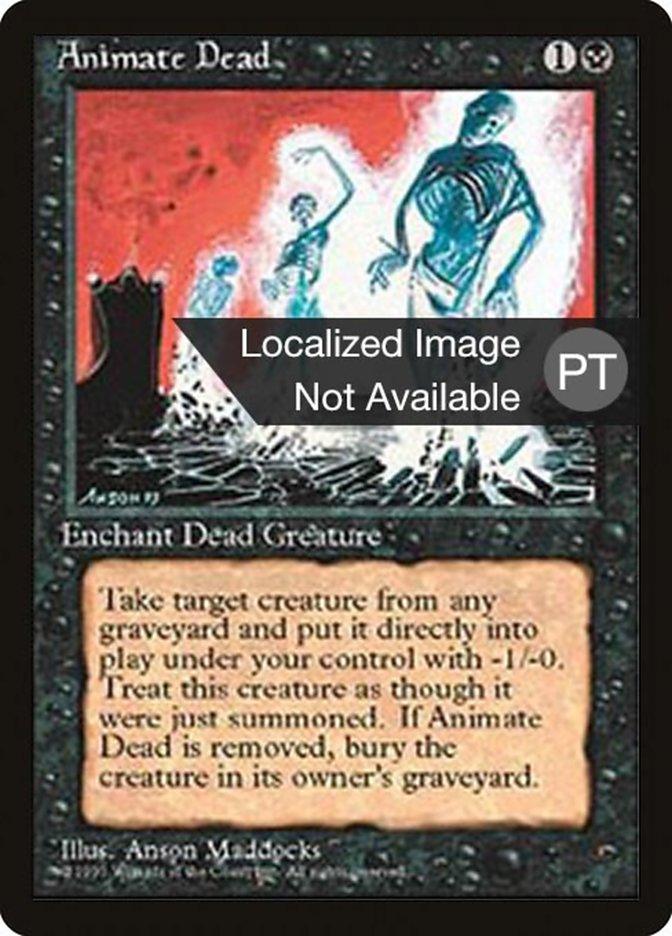 Animate Dead [Fourth Edition (Foreign Black Border)] - Rocket TCG