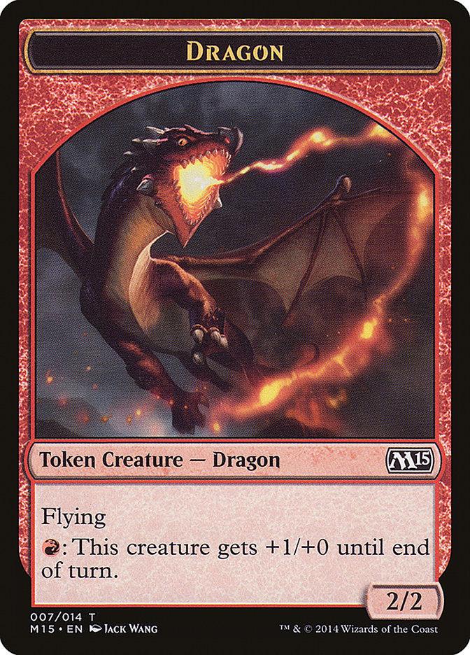 Dragon Token [Magic 2015 Tokens] - Rocket TCG