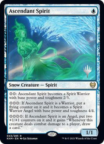 Ascendant Spirit (Promo Pack) [Kaldheim Promos] - Rocket TCG
