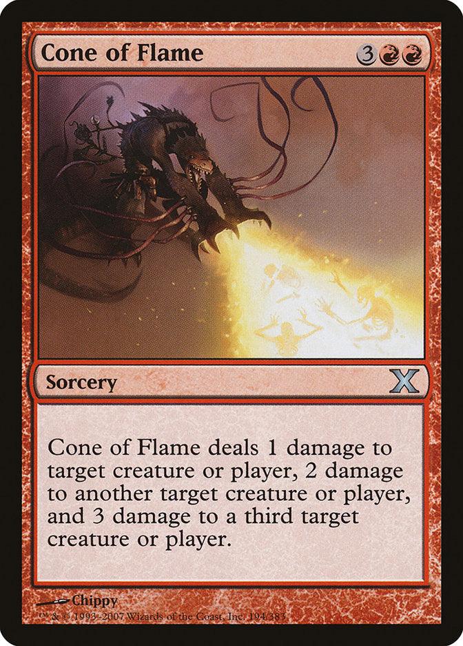 Cone of Flame [Tenth Edition] - Rocket TCG