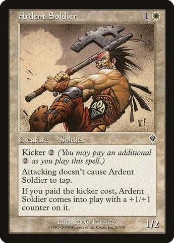 Ardent Soldier [Invasion] - Rocket TCG