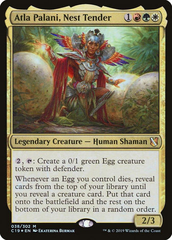 Atla Palani, Nest Tender [Commander 2019] - Rocket TCG