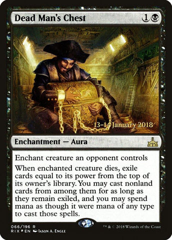 Dead Man's Chest [Rivals of Ixalan Prerelease Promos] - Rocket TCG