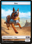 Demon // Dog Double-sided Token [Core Set 2021 Tokens] - Rocket TCG