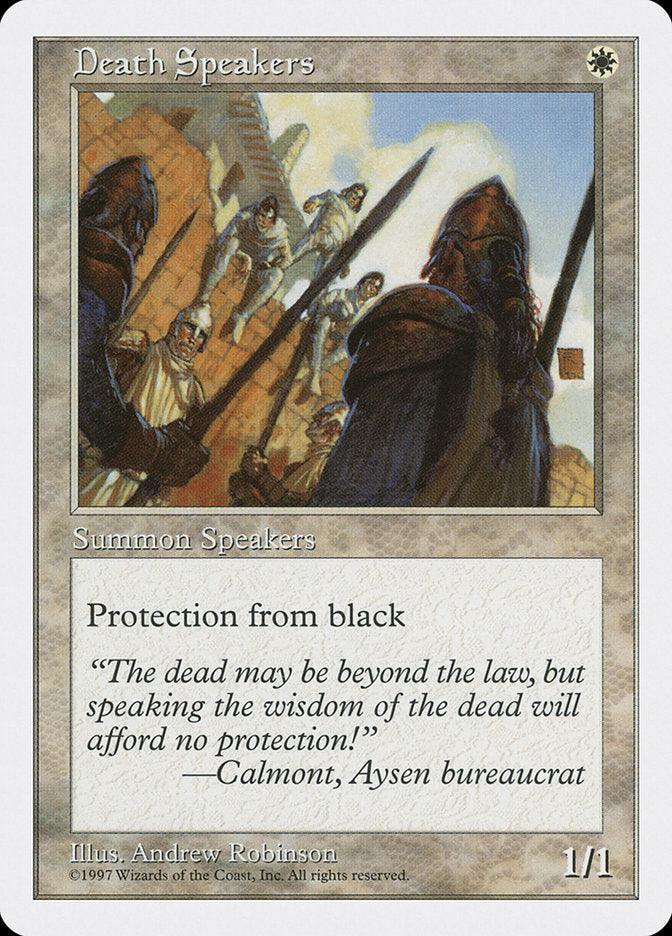 Death Speakers [Fifth Edition] - Rocket TCG