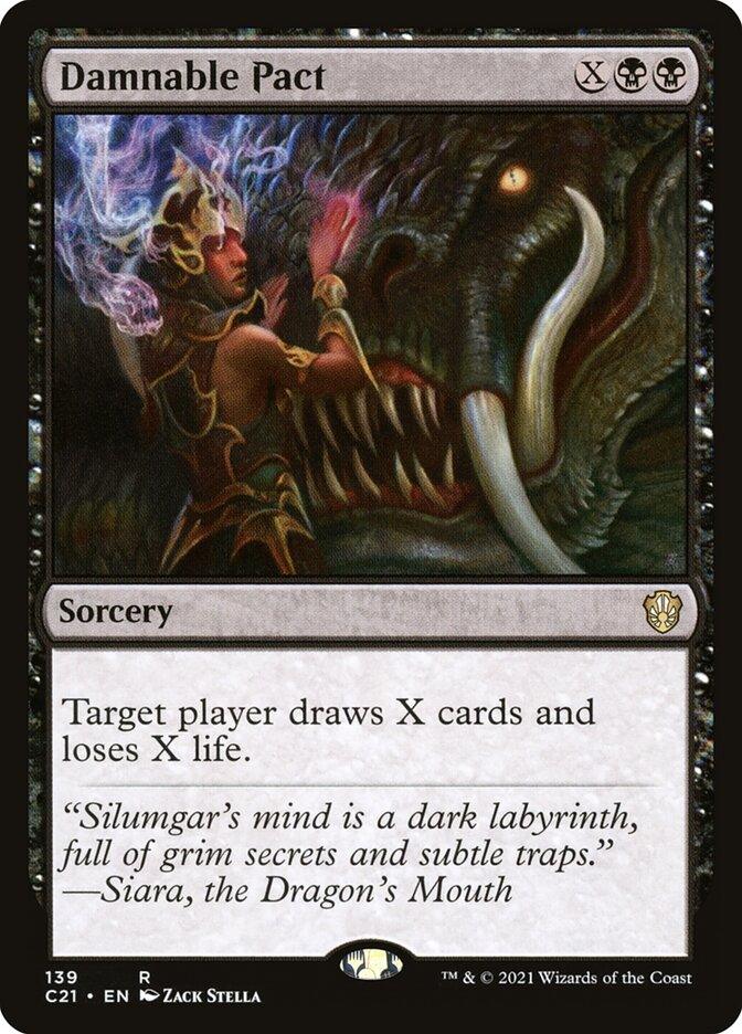 Damnable Pact [Commander 2021] - Rocket TCG