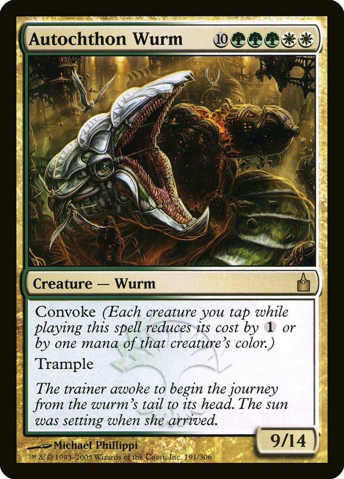 Autochthon Wurm [Ravnica: City of Guilds] - Rocket TCG