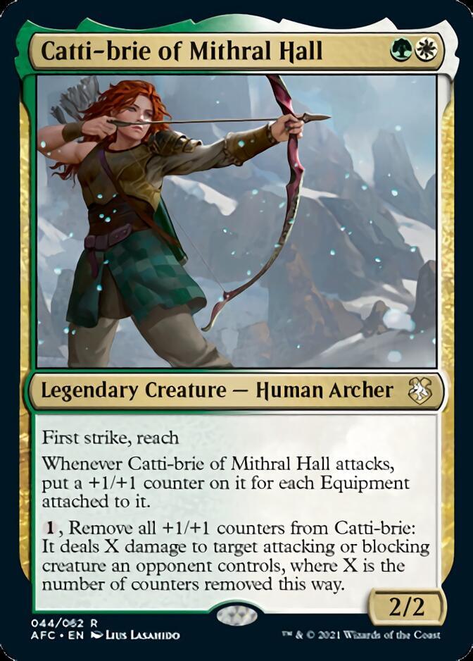 Catti-brie of Mithral Hall [Dungeons & Dragons: Adventures in the Forgotten Realms Commander] - Rocket TCG