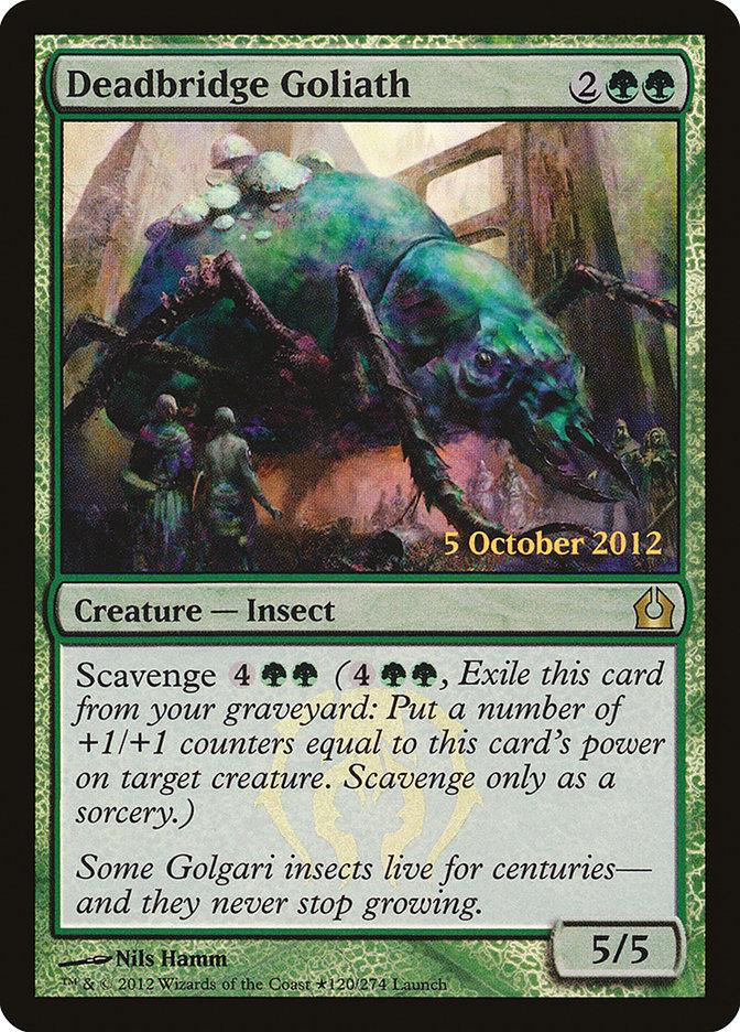 Deadbridge Goliath [Return to Ravnica Prerelease Promos] - Rocket TCG