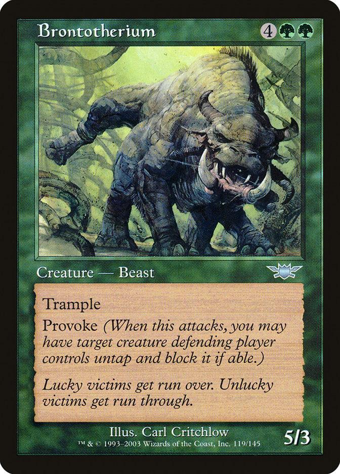 Brontotherium [Legions] - Rocket TCG
