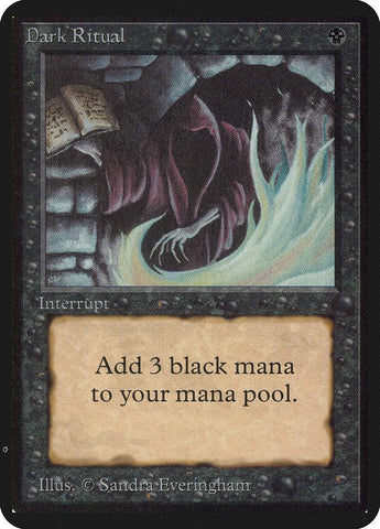 Dark Ritual [Alpha Edition] - Rocket TCG