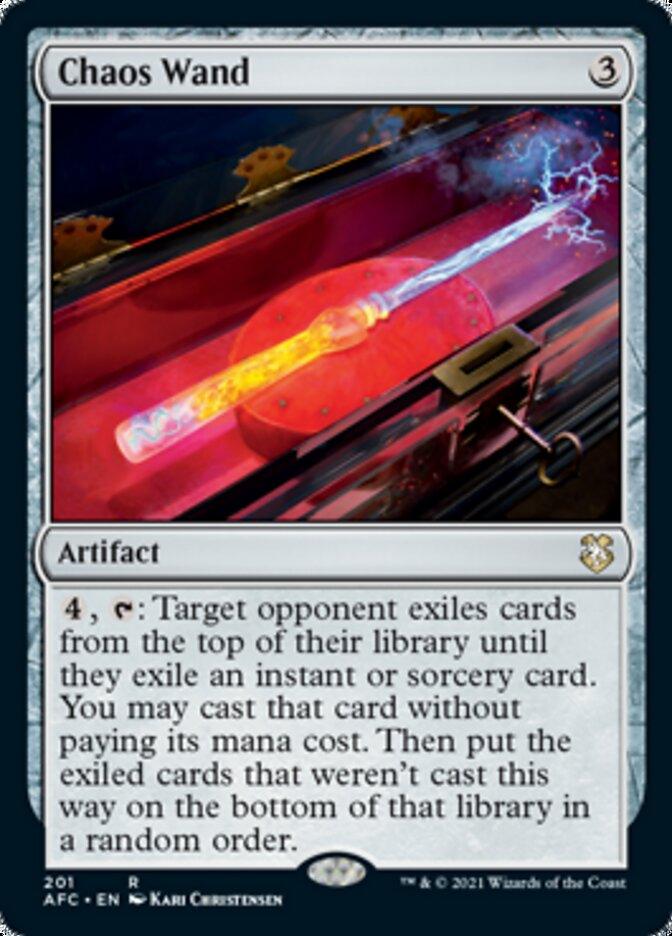 Chaos Wand [Dungeons & Dragons: Adventures in the Forgotten Realms Commander] - Rocket TCG