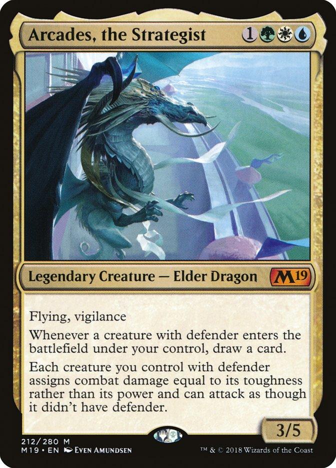 Arcades, the Strategist [Core Set 2019] - Rocket TCG