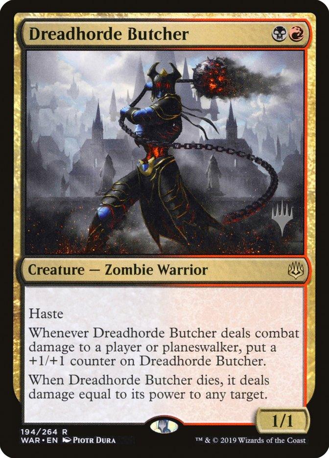 Dreadhorde Butcher (Promo Pack) [War of the Spark Promos] - Rocket TCG