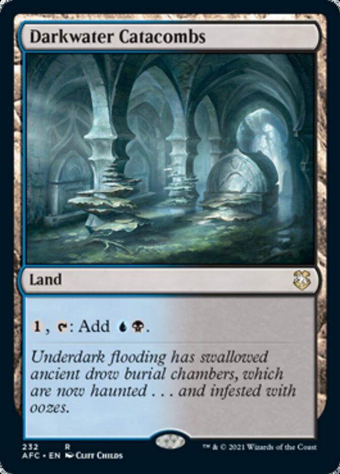 Darkwater Catacombs [Dungeons & Dragons: Adventures in the Forgotten Realms Commander] - Rocket TCG