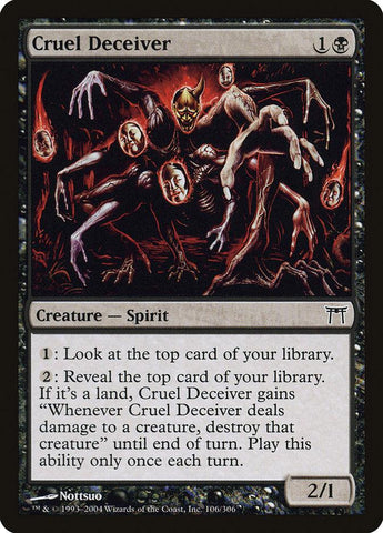 Cruel Deceiver [Champions of Kamigawa] - Rocket TCG