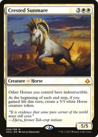 Crested Sunmare [Hour of Devastation] - Rocket TCG