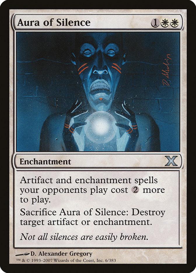 Aura of Silence [Tenth Edition] - Rocket TCG