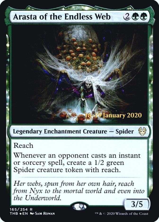 Arasta of the Endless Web [Theros Beyond Death Prerelease Promos] - Rocket TCG