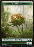 Angel // Saproling Double-sided Token [Core Set 2021 Tokens] - Rocket TCG