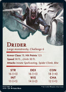 Drider Art Card [Dungeons & Dragons: Adventures in the Forgotten Realms Art Series] - Rocket TCG