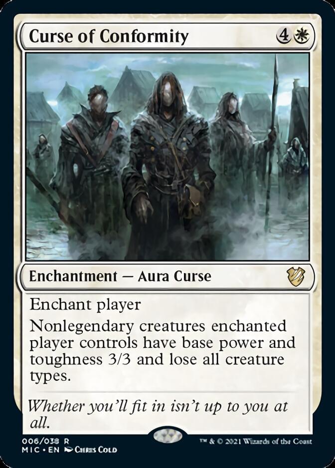 Curse of Conformity [Innistrad: Midnight Hunt Commander] - Rocket TCG