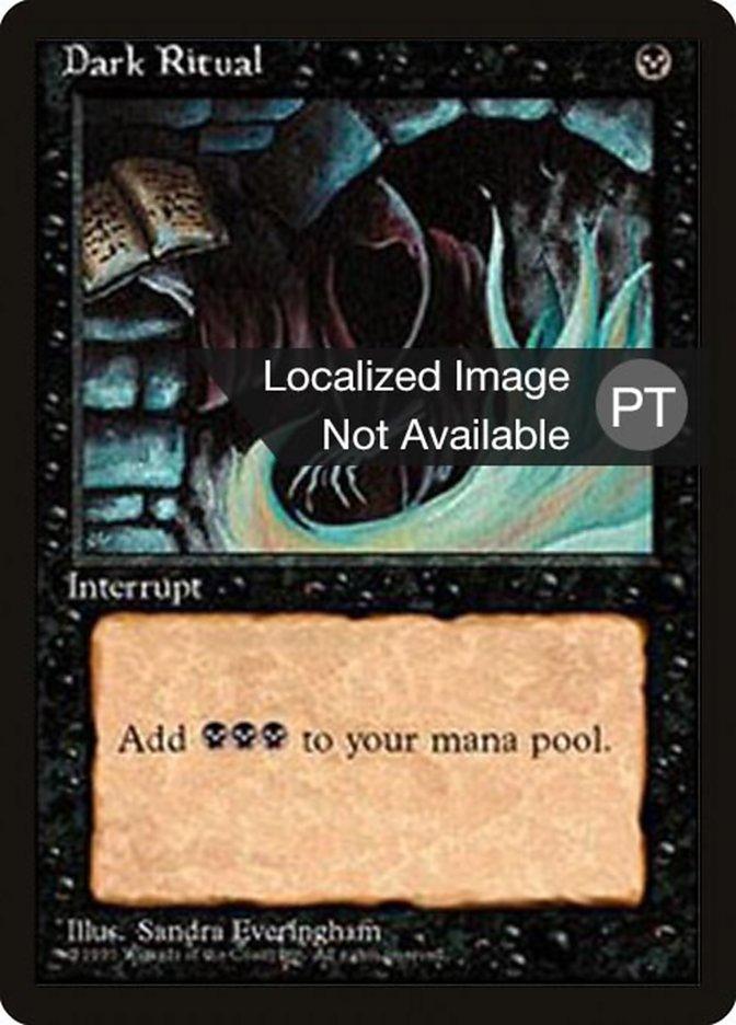 Dark Ritual [Fourth Edition (Foreign Black Border)] - Rocket TCG