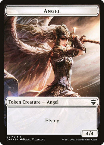 Angel // Elf Warrior Token [Commander Legends Tokens] - Rocket TCG