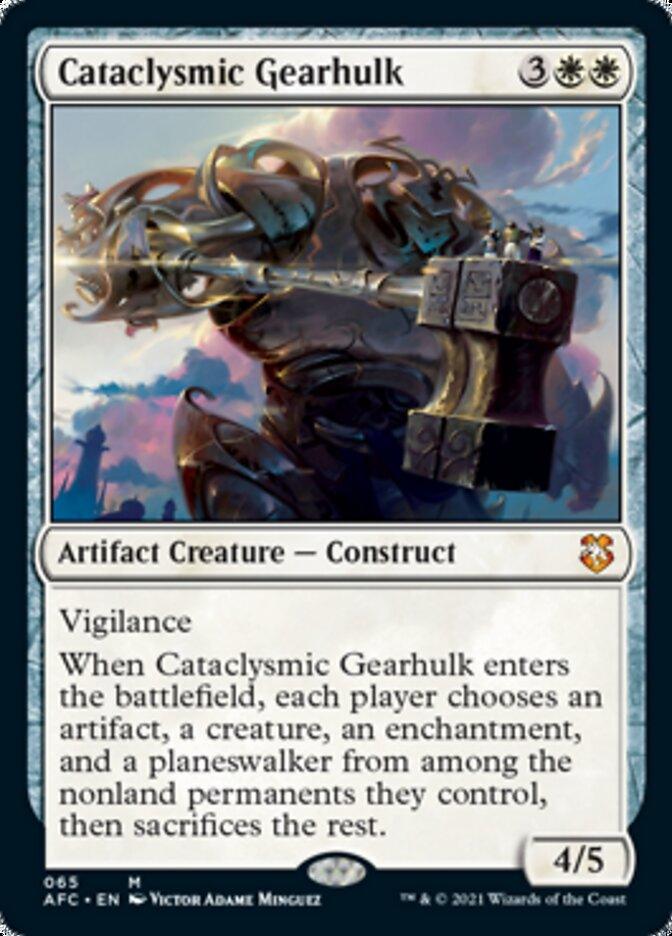Cataclysmic Gearhulk [Dungeons & Dragons: Adventures in the Forgotten Realms Commander] - Rocket TCG