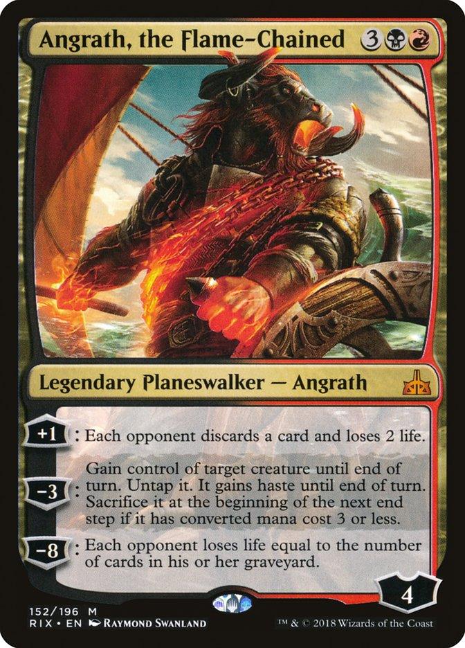 Angrath, the Flame-Chained [Rivals of Ixalan] - Rocket TCG