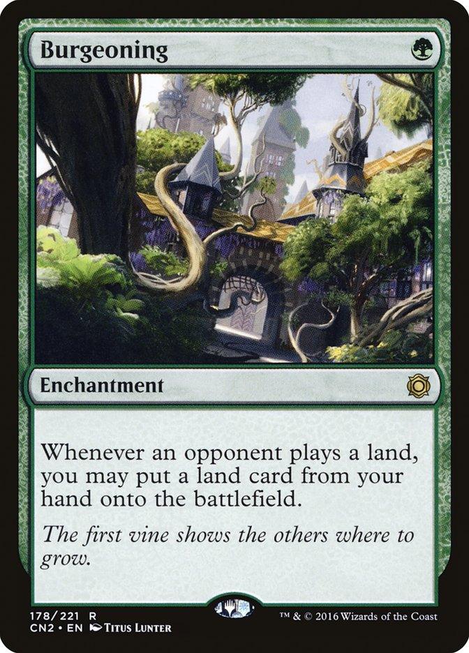 Burgeoning [Conspiracy: Take the Crown] - Rocket TCG