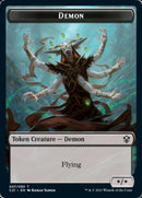 Demon // Fungus Beast Token [Commander 2021 Tokens] - Rocket TCG