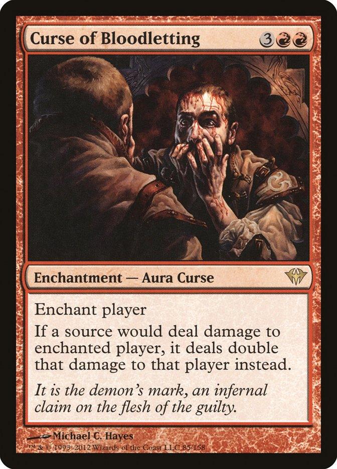 Curse of Bloodletting [Dark Ascension] - Rocket TCG
