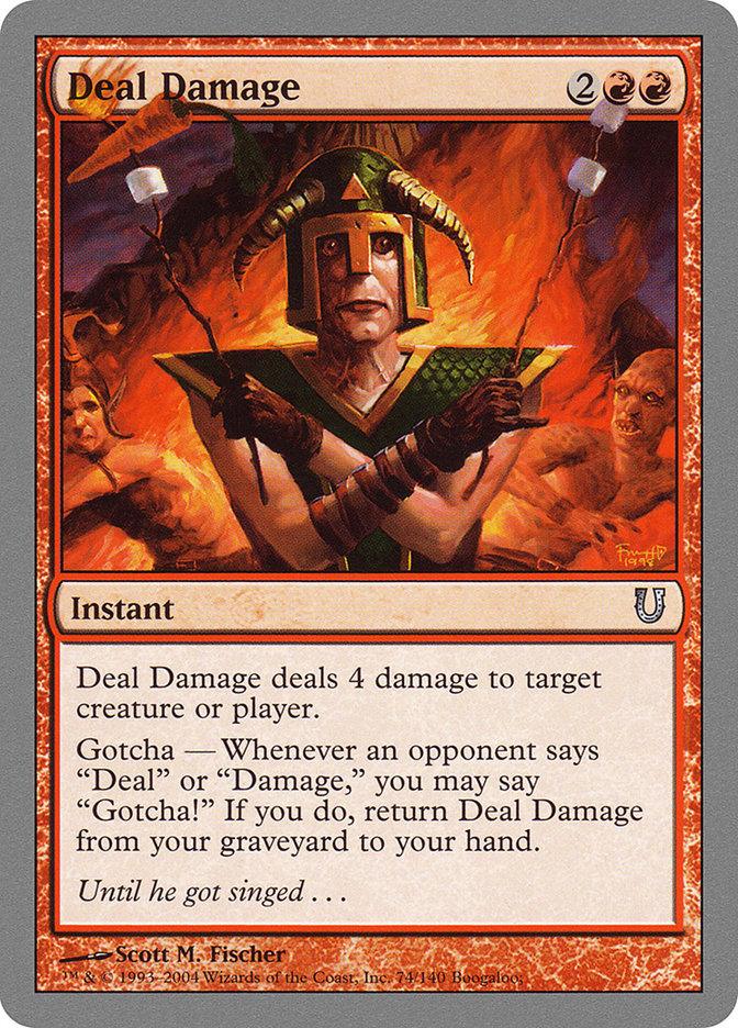 Deal Damage [Unhinged] - Rocket TCG