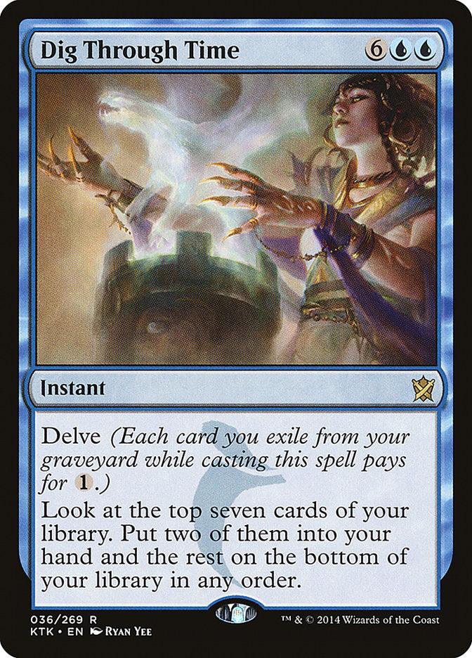 Dig Through Time [Khans of Tarkir] - Rocket TCG