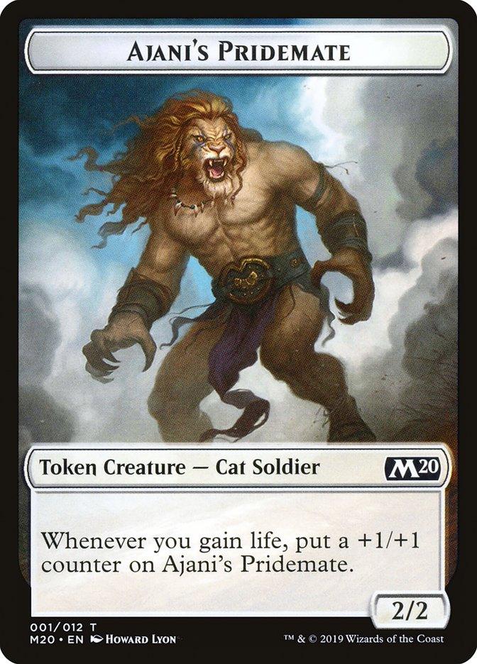 Ajani's Pridemate Token [Core Set 2020 Tokens] - Rocket TCG