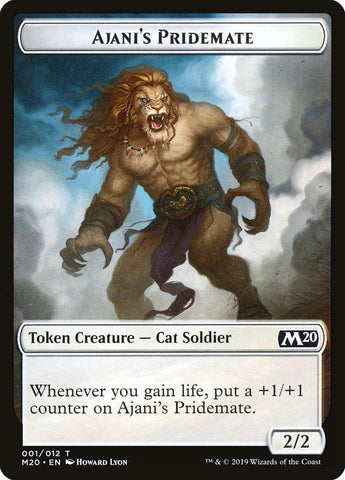 Ajani's Pridemate Token [Core Set 2020 Tokens] - Rocket TCG