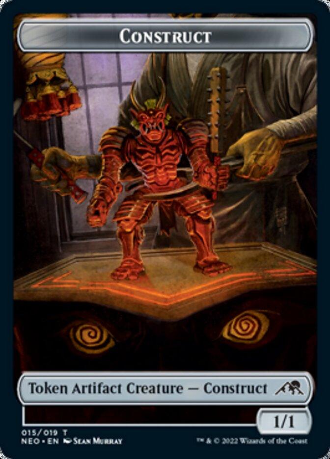 Construct (015) // Blood (017) Double-sided Token [Challenger Decks 2022 Tokens] - Rocket TCG