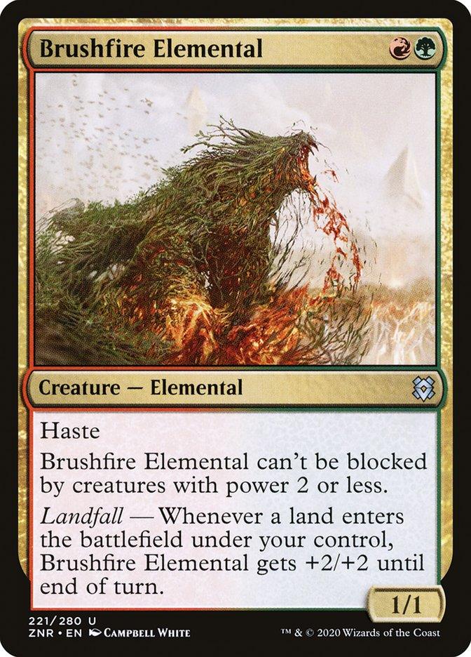 Brushfire Elemental [Zendikar Rising] - Rocket TCG