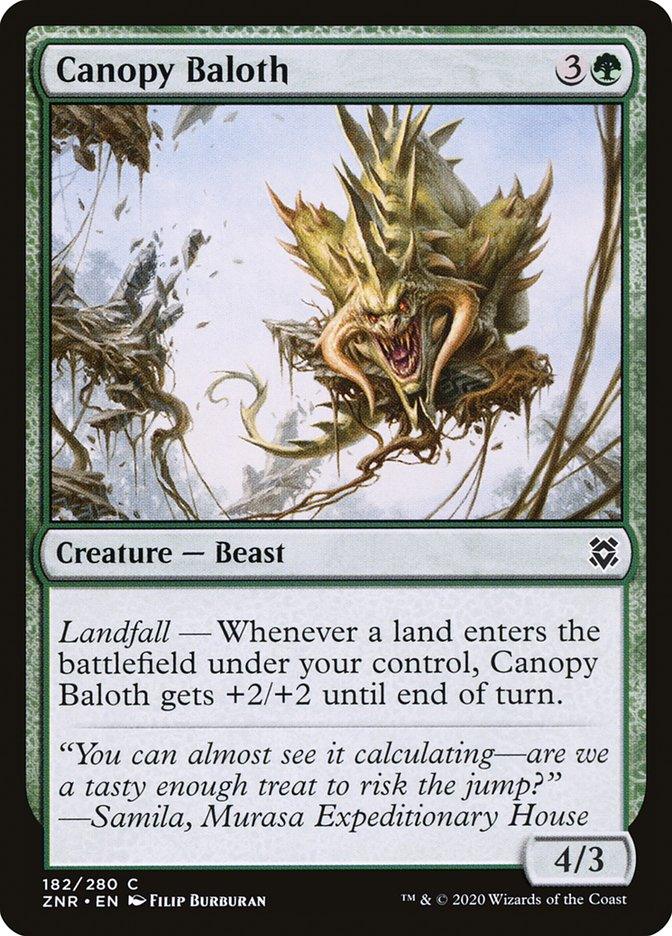Canopy Baloth [Zendikar Rising] - Rocket TCG